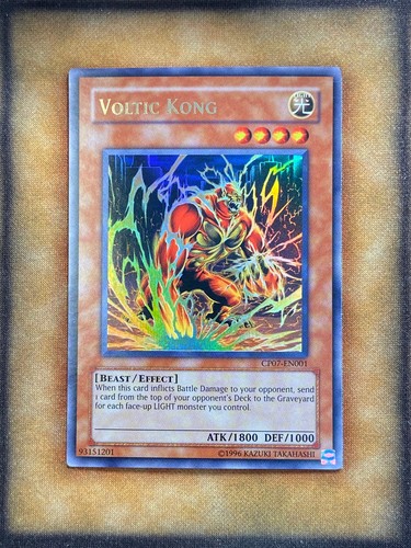 Yugioh voltic kong cp07 - yugioh,