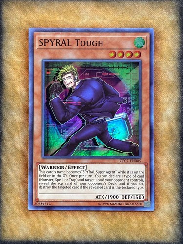 Yugioh spyral resistente - spyral,